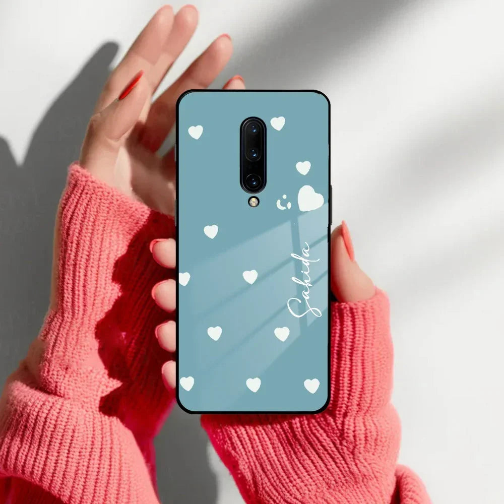 Be Loved Customized Glass Case Cover Sky Blue For Oneplus - ShopOnCliQ