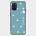 Be Loved Customized Glass Case Cover Sky Blue For Oneplus 8T