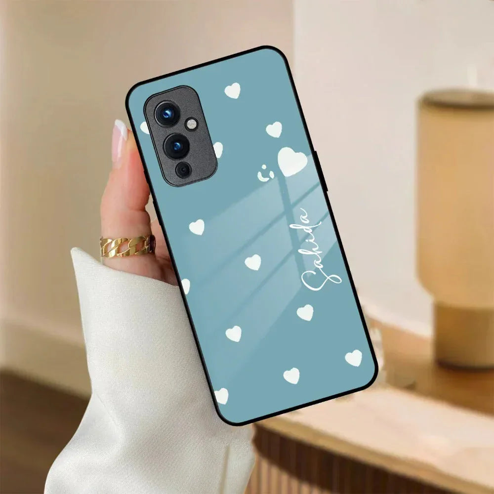 Be Loved Customized Glass Case Cover Sky Blue For Oneplus - ShopOnCliQ