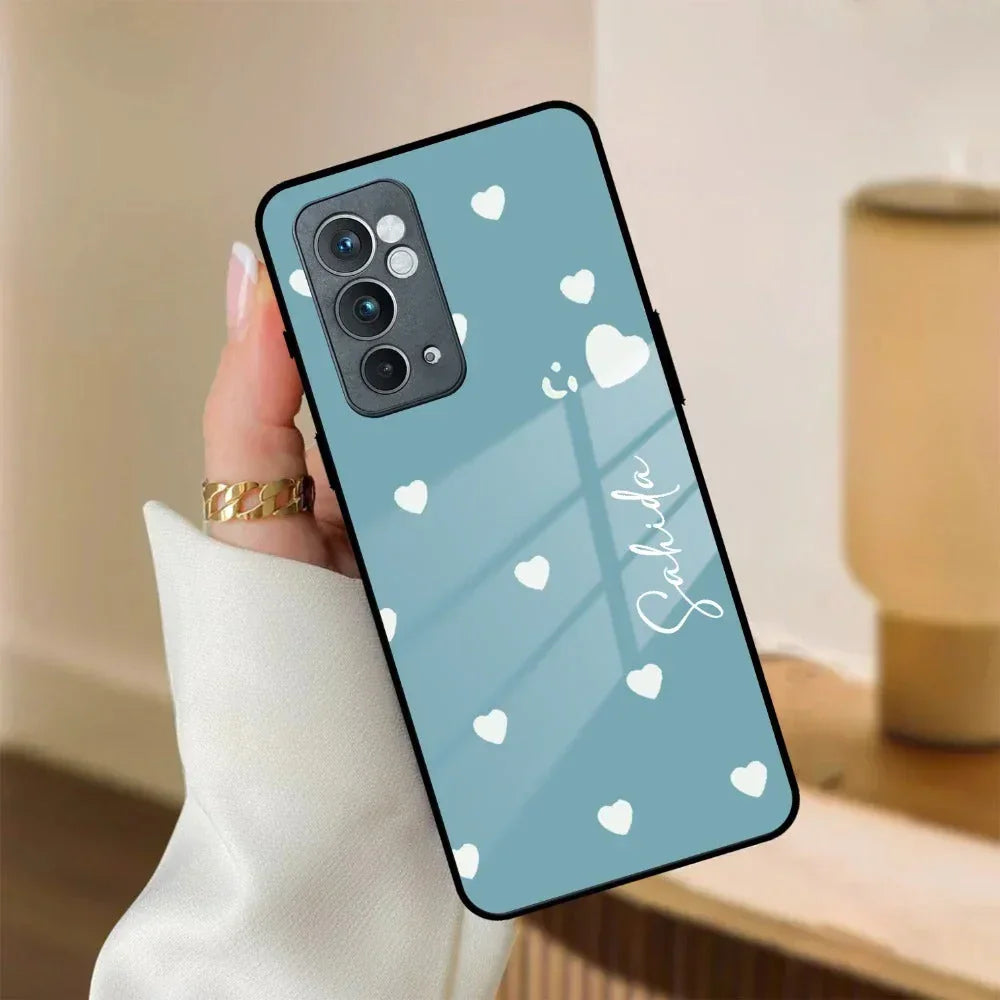 Be Loved Customized Glass Case Cover Sky Blue For Oneplus - ShopOnCliQ