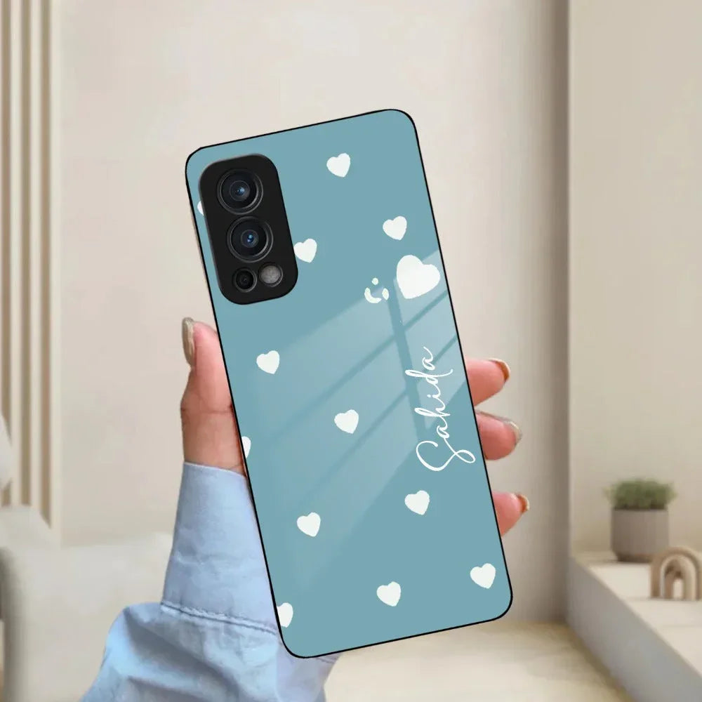 Be Loved Customized Glass Case Cover Sky Blue For Oneplus - ShopOnCliQ