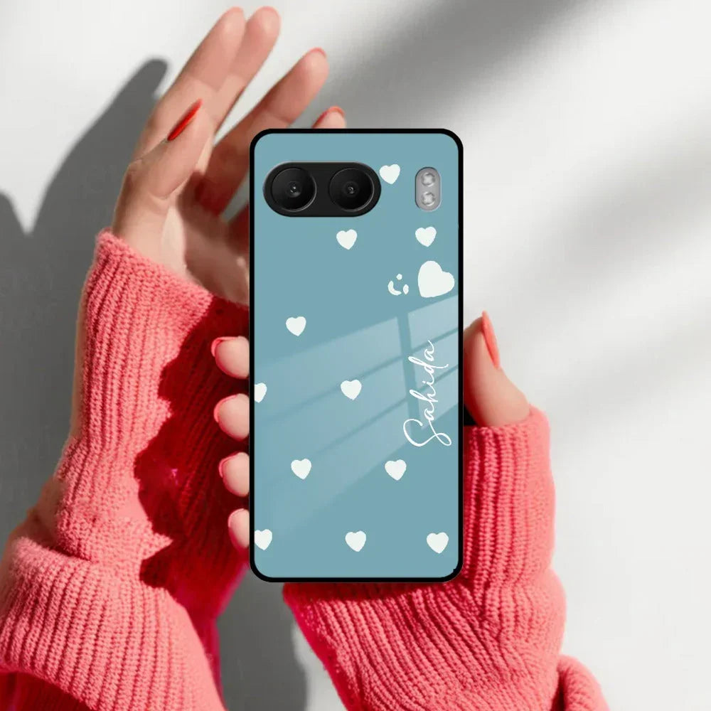 Be Loved Customized Glass Case Cover Sky Blue For Oneplus - ShopOnCliQ