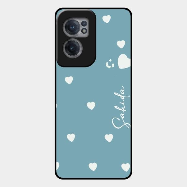 Be Loved Customized Glass Case Cover Sky Blue For Oneplus Nord Ce 2 5G