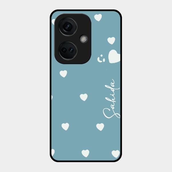 Be Loved Customized Glass Case Cover Sky Blue For Oneplus Nord Ce 3 5G
