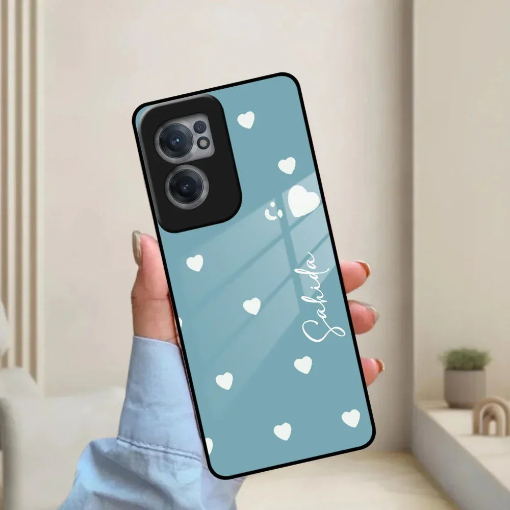 Be Loved Customized Glass Case Cover Sky Blue For Oneplus - ShopOnCliQ