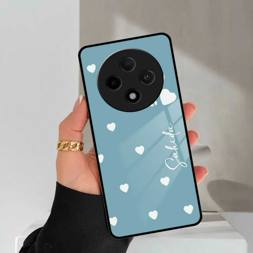 Be Loved Customized Glass Case Cover Sky Blue For Oppo - ShopOnCliQ