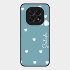 Be Loved Customized Glass Case Cover Sky Blue For Oppo F29 5G