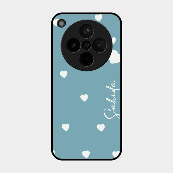 Be Loved Customized Glass Case Cover Sky Blue For Oppo Find X8 5G