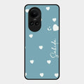 Be Loved Customized Glass Case Cover Sky Blue For Oppo Reno 10 Pro 5G