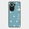 Be Loved Customized Glass Case Cover Sky Blue For Oppo Reno 11 5G
