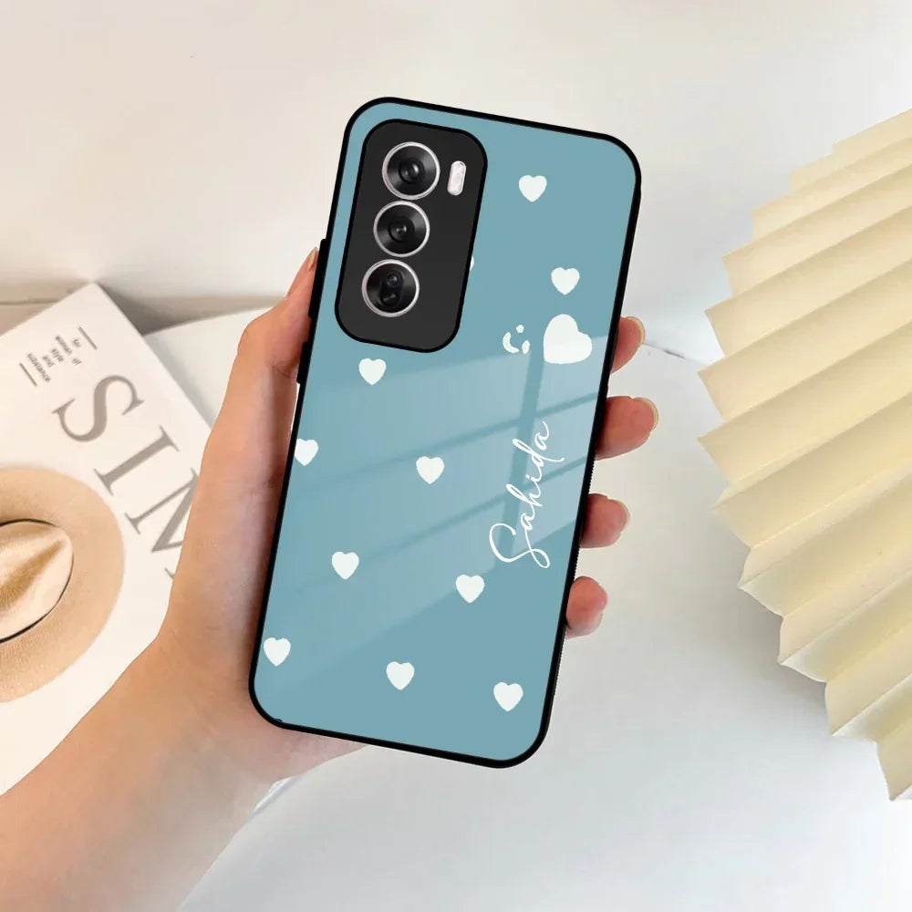 Be Loved Customized Glass Case Cover Sky Blue For Oppo - ShopOnCliQ