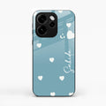 Be Loved Customized Glass Case Cover Sky Blue For Oppo Reno 15C 5G
