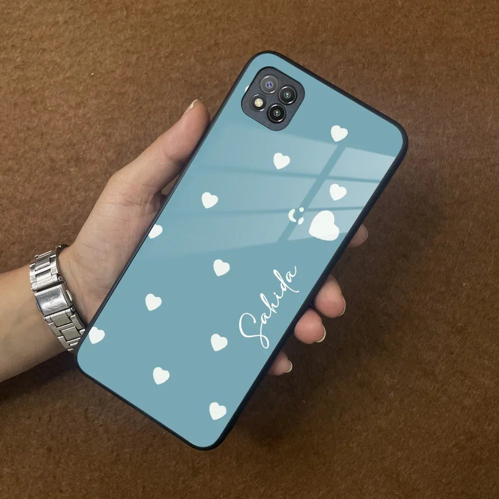 Be Loved Customized Glass Case Cover Sky Blue For Poco - ShopOnCliQ