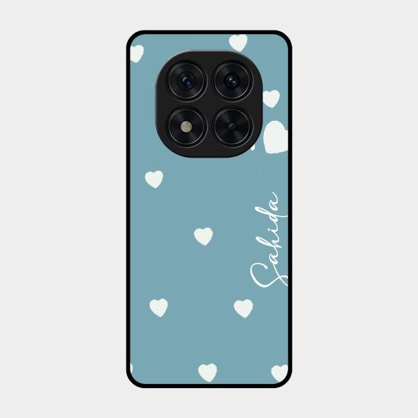 Be Loved Customized Glass Case Cover Sky Blue For Poco X7 5G