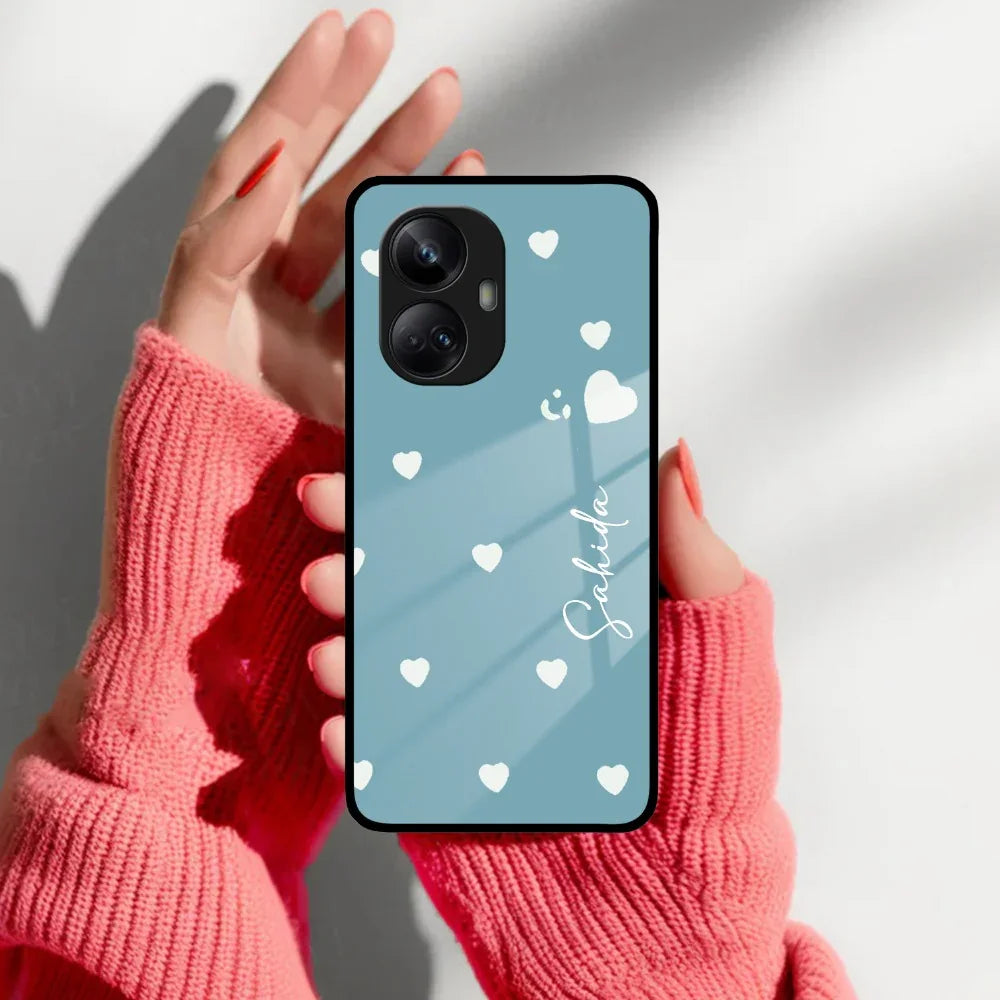 Be Loved Customized Glass Case Cover Sky Blue For Realme/Narzo - ShopOnCliQ