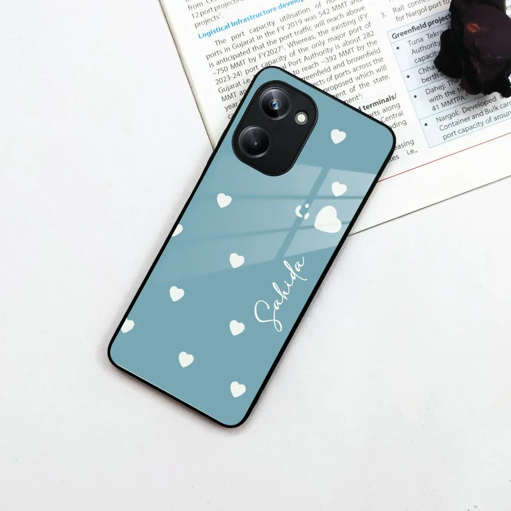Be Loved Customized Glass Case Cover Sky Blue For Realme/Narzo - ShopOnCliQ