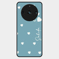Be Loved Customized Glass Case Cover Sky Blue For Realme 11 Pro Plus 5G