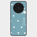 Be Loved Customized Glass Case Cover Sky Blue For Realme 11 Pro Plus 5G