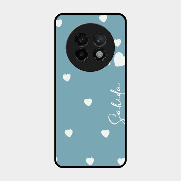 Be Loved Customized Glass Case Cover Sky Blue For Realme 13 Plus 5G