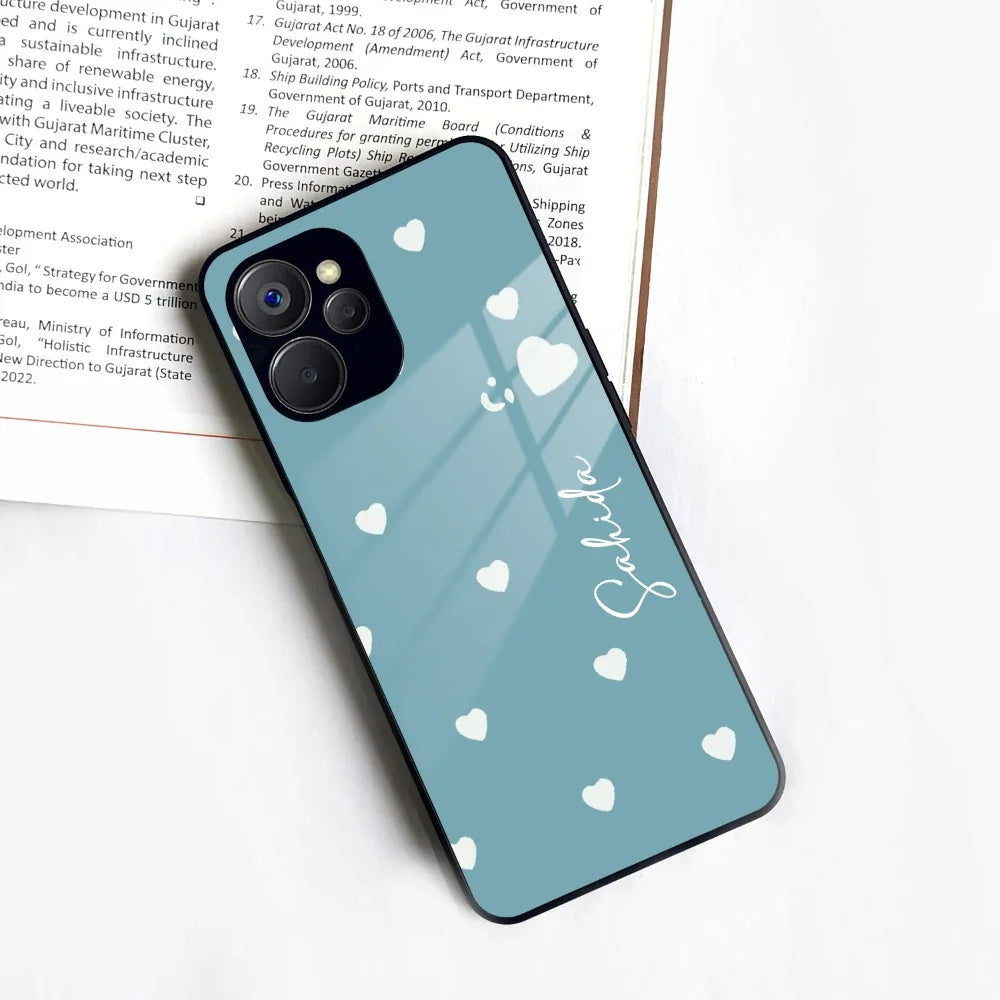 Be Loved Customized Glass Case Cover Sky Blue For Realme/Narzo - ShopOnCliQ