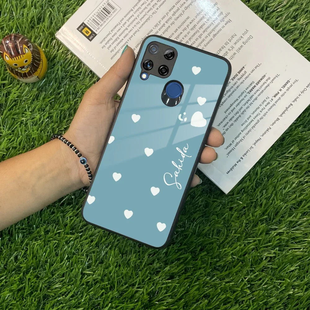 Be Loved Customized Glass Case Cover Sky Blue For Realme/Narzo - ShopOnCliQ
