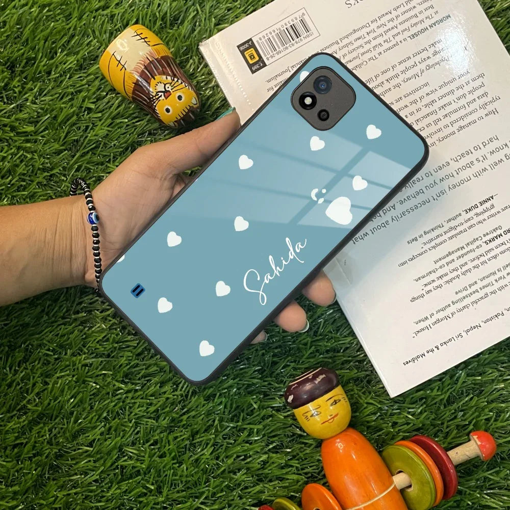 Be Loved Customized Glass Case Cover Sky Blue For Realme/Narzo - ShopOnCliQ