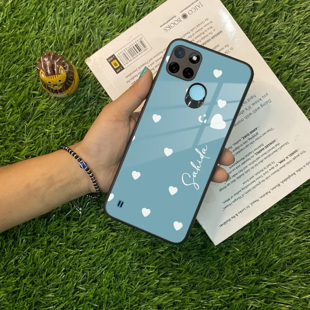 Be Loved Customized Glass Case Cover Sky Blue For Realme/Narzo - ShopOnCliQ