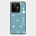 Be Loved Customized Glass Case Cover Sky Blue For Realme Gt 7T 5G