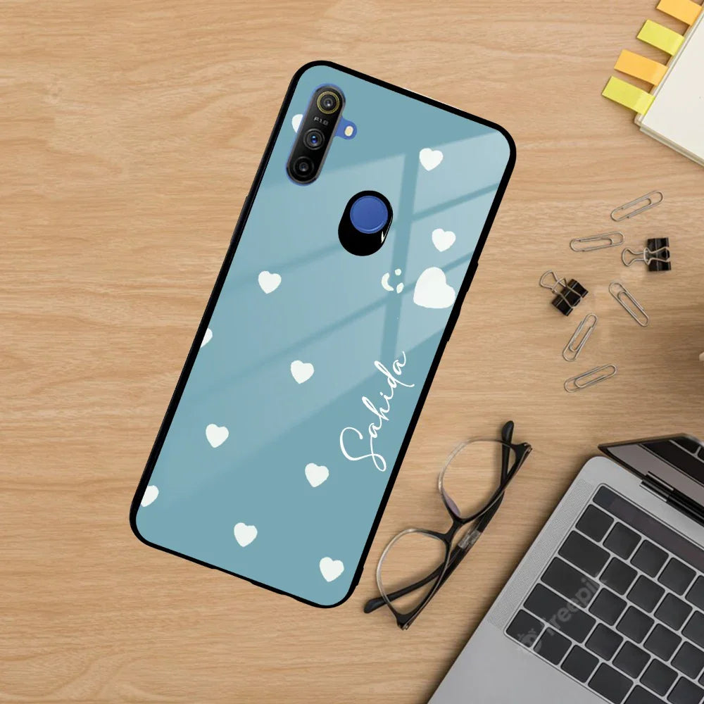 Be Loved Customized Glass Case Cover Sky Blue For Realme/Narzo - ShopOnCliQ