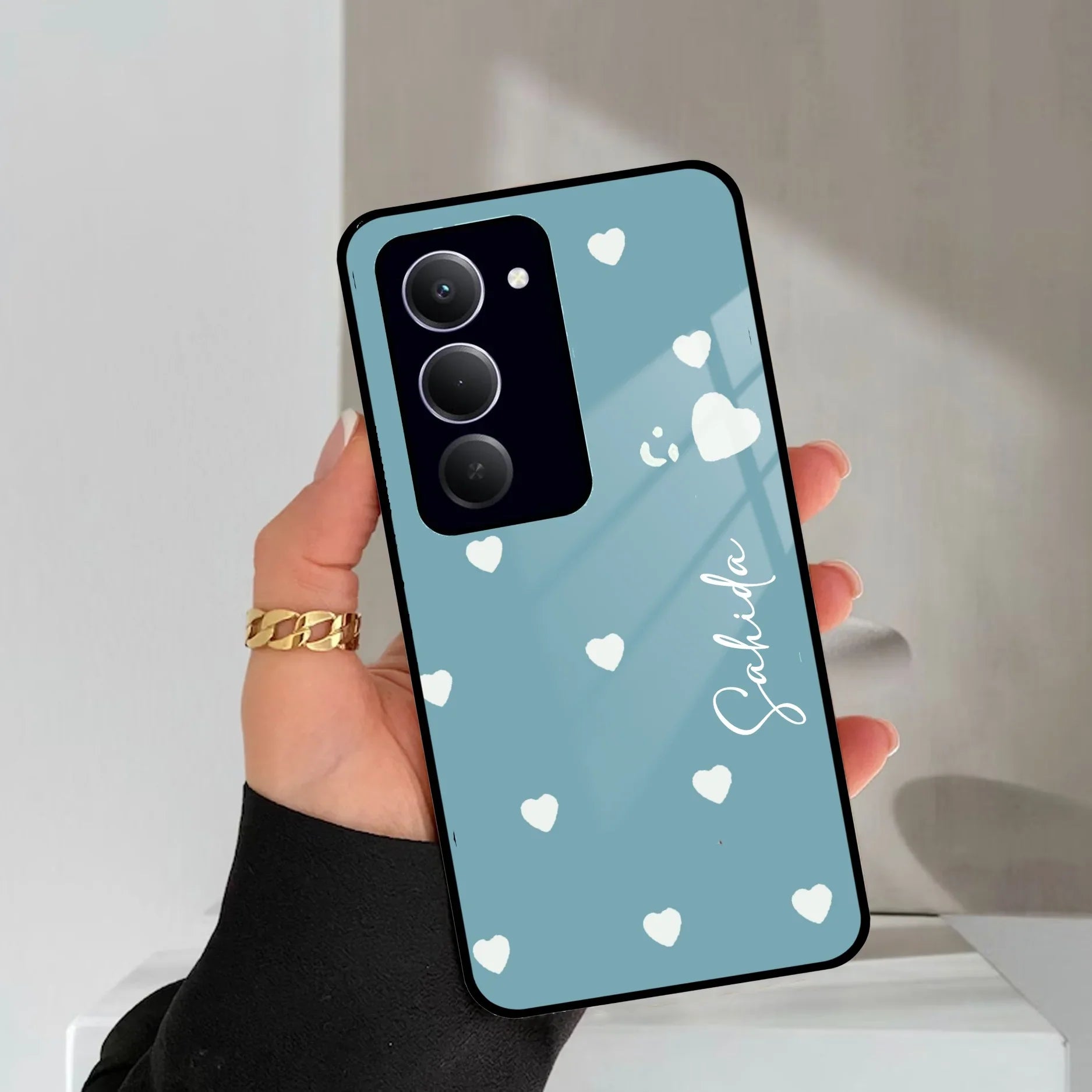 Be Loved Customized Glass Case Cover Sky Blue For Redmi/Xiaomi - ShopOnCliQ
