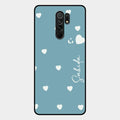 Be Loved Customized Glass Case Cover Sky Blue For Redmi 9 Prime