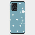 Be Loved Customized Glass Case Cover Sky Blue For Redmi Note 12 5G