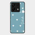Be Loved Customized Glass Case Cover Sky Blue For Redmi Note 13 Pro 5G