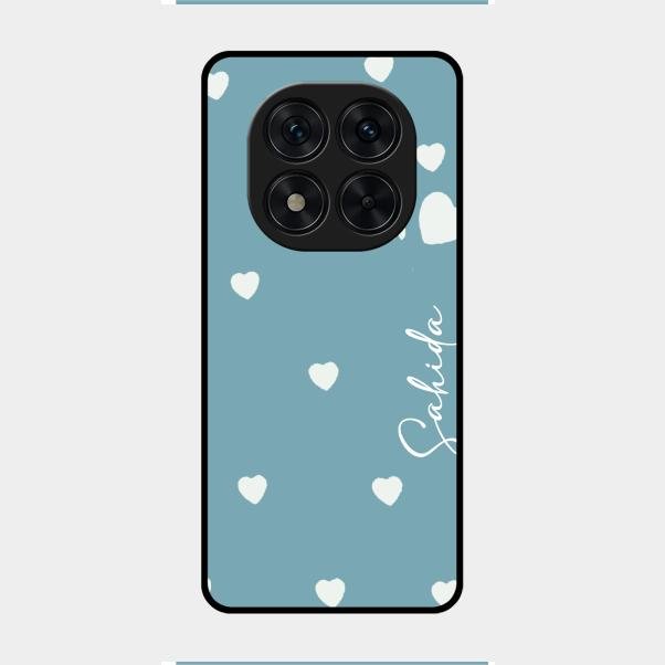 Be Loved Customized Glass Case Cover Sky Blue For Redmi Note 14 Pro 5G