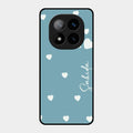 Be Loved Customized Glass Case Cover Sky Blue For Redmi Note 14 Pro Plus 5G