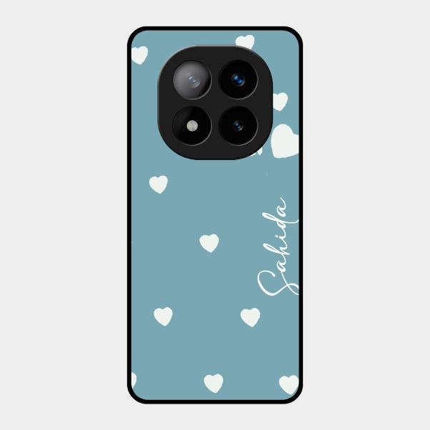 Be Loved Customized Glass Case Cover Sky Blue For Redmi Note 14 Pro Plus 5G