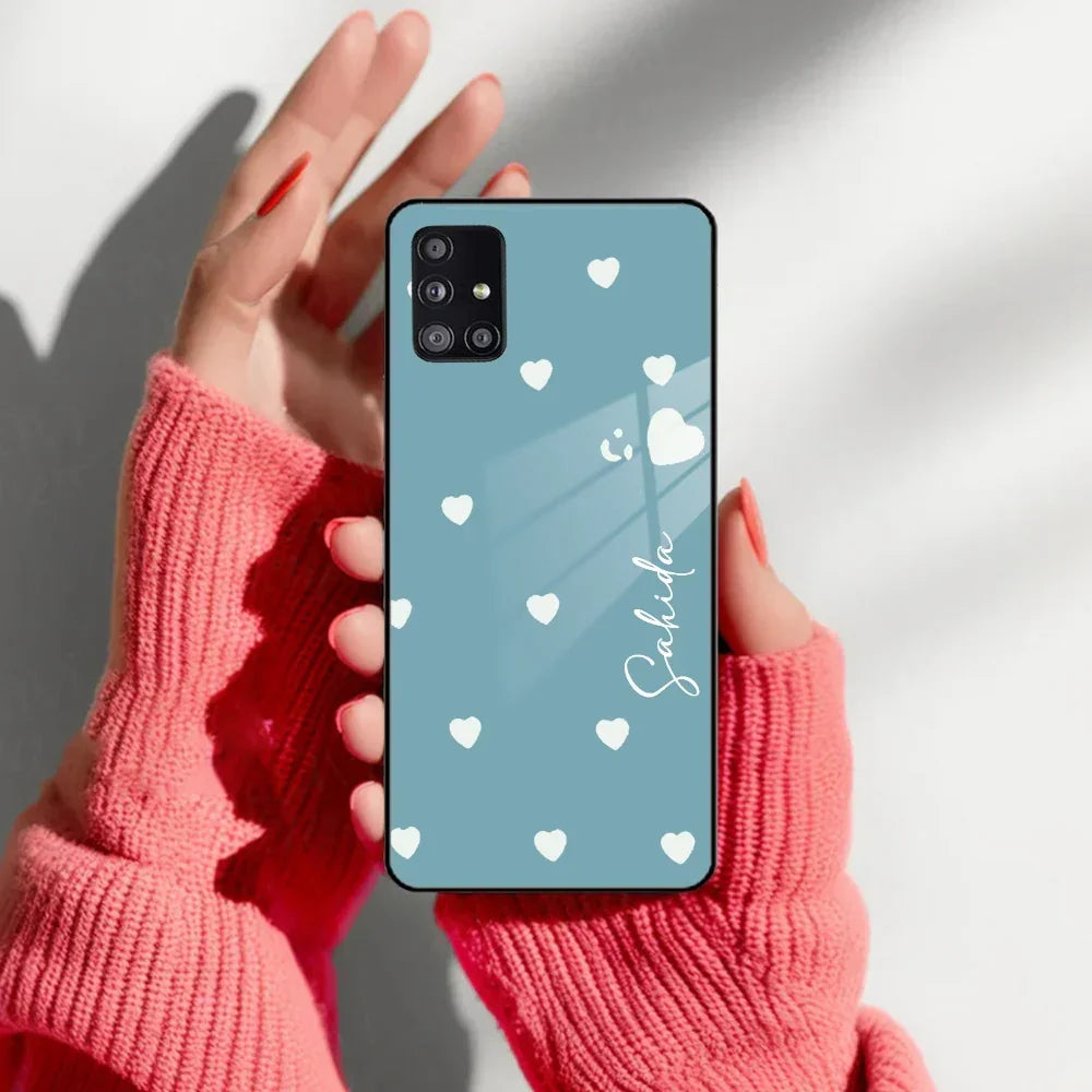 Be Loved Customized Glass Case Cover Sky Blue For Samsung - ShopOnCliQ