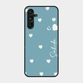 Be Loved Customized Glass Case Cover Sky Blue For Samsung Galaxy A16 5G