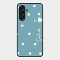 Be Loved Customized Glass Case Cover Sky Blue For Samsung Galaxy A56 5G