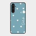 Be Loved Customized Glass Case Cover Sky Blue For Samsung Galaxy M35 5G