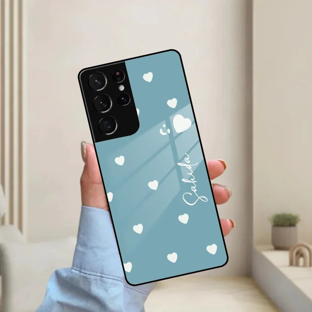 Be Loved Customized Glass Case Cover Sky Blue For Samsung - ShopOnCliQ