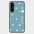 Be Loved Customized Glass Case Cover Sky Blue For Samsung Galaxy S23 Fe 5G
