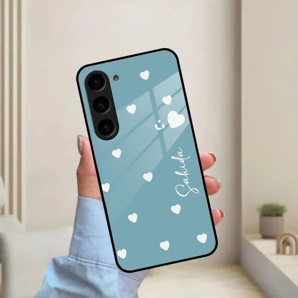 Be Loved Customized Glass Case Cover Sky Blue For Samsung - ShopOnCliQ