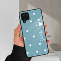 Be Loved Customized Glass Case Cover Sky Blue For Samsung Galaxy A42 5G