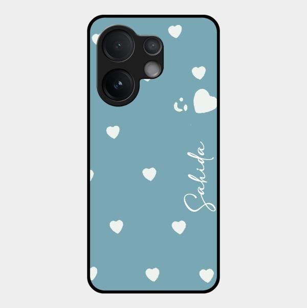 Be Loved Customized Glass Case Cover Sky Blue For Vivo T4 Pro 5G