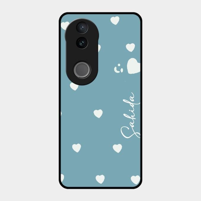 Be Loved Customized Glass Case Cover Sky Blue For Vivo T4R 5G