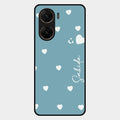Be Loved Customized Glass Case Cover Sky Blue For Vivo V29E 5G
