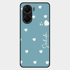 Be Loved Customized Glass Case Cover Sky Blue For Vivo V29E 5G
