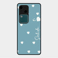 Be Loved Customized Glass Case Cover Sky Blue For Vivo V30 5G