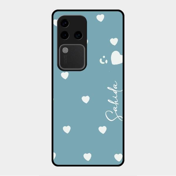 Be Loved Customized Glass Case Cover Sky Blue For Vivo V30 Pro 5G
